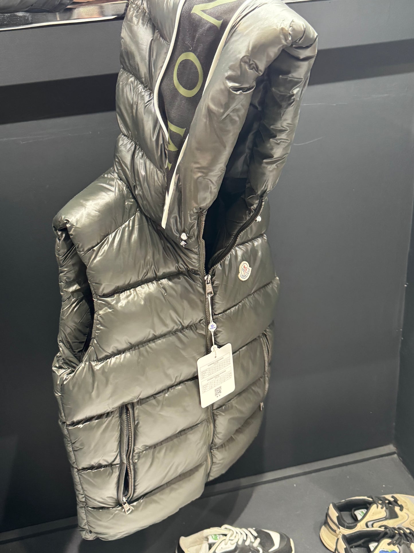 Vest Moncler olive green