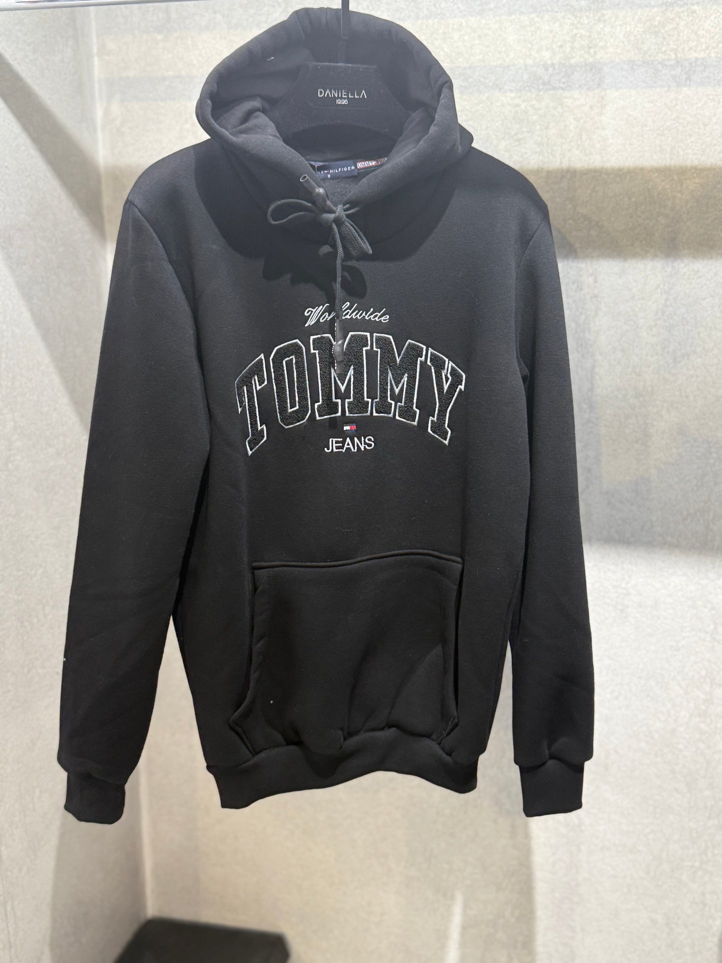 Hoodie Tommy Black