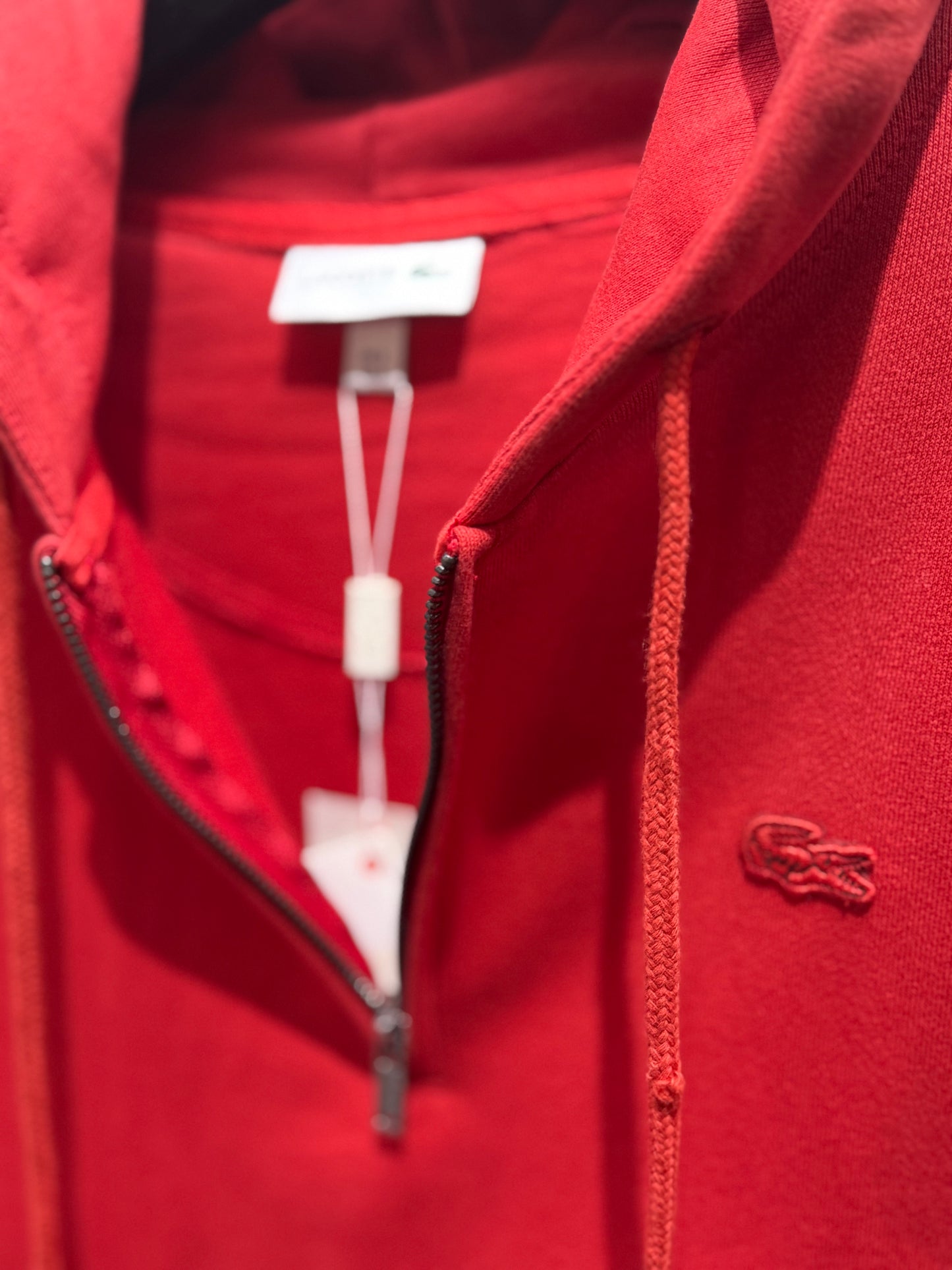 Hoodie Lacoste Red