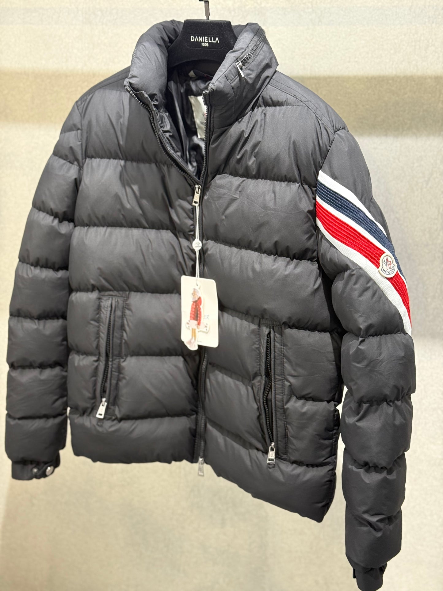 Moncler Solayan Hooded Short Down Jacket