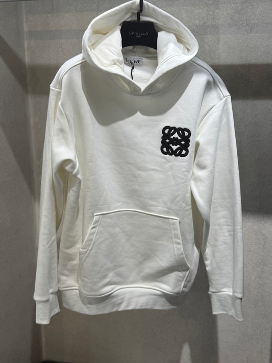 Hoodie Loewe White