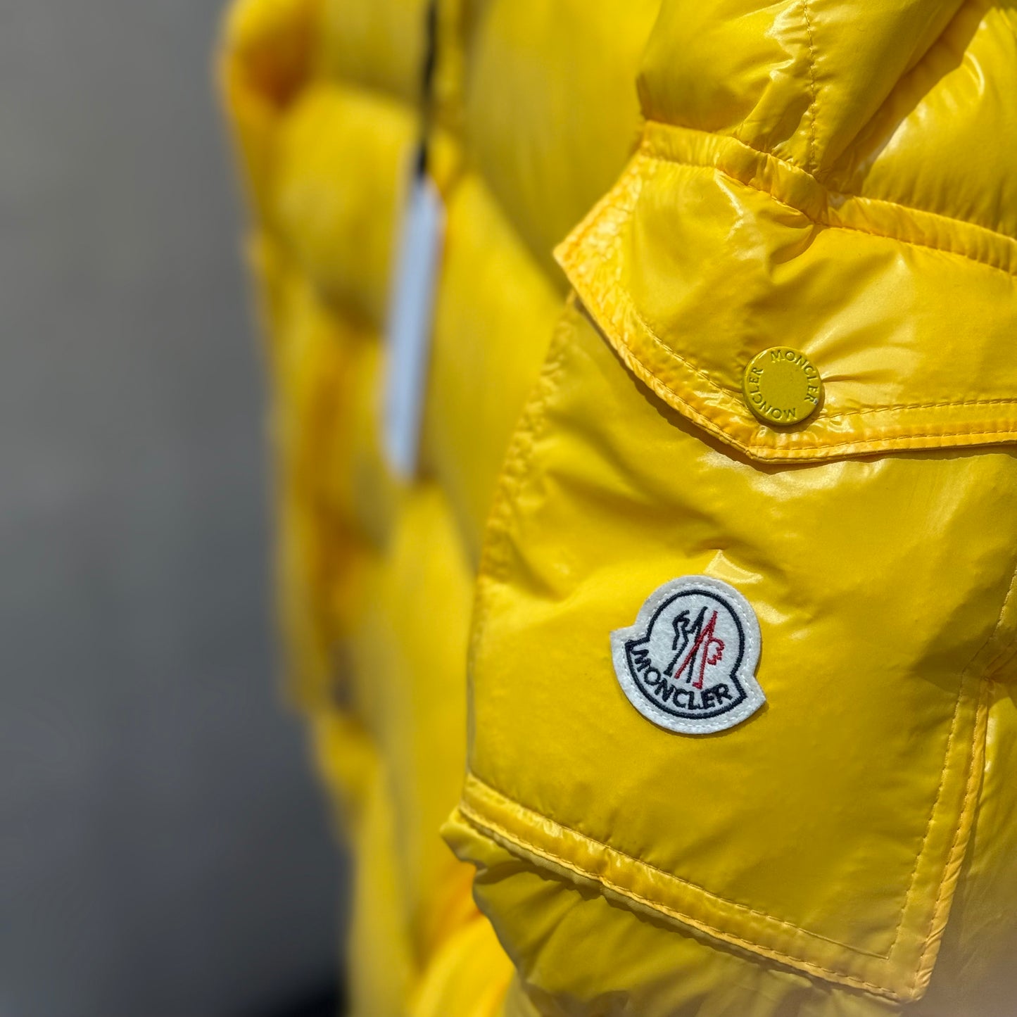 Moncler Maya Jacket Yellow